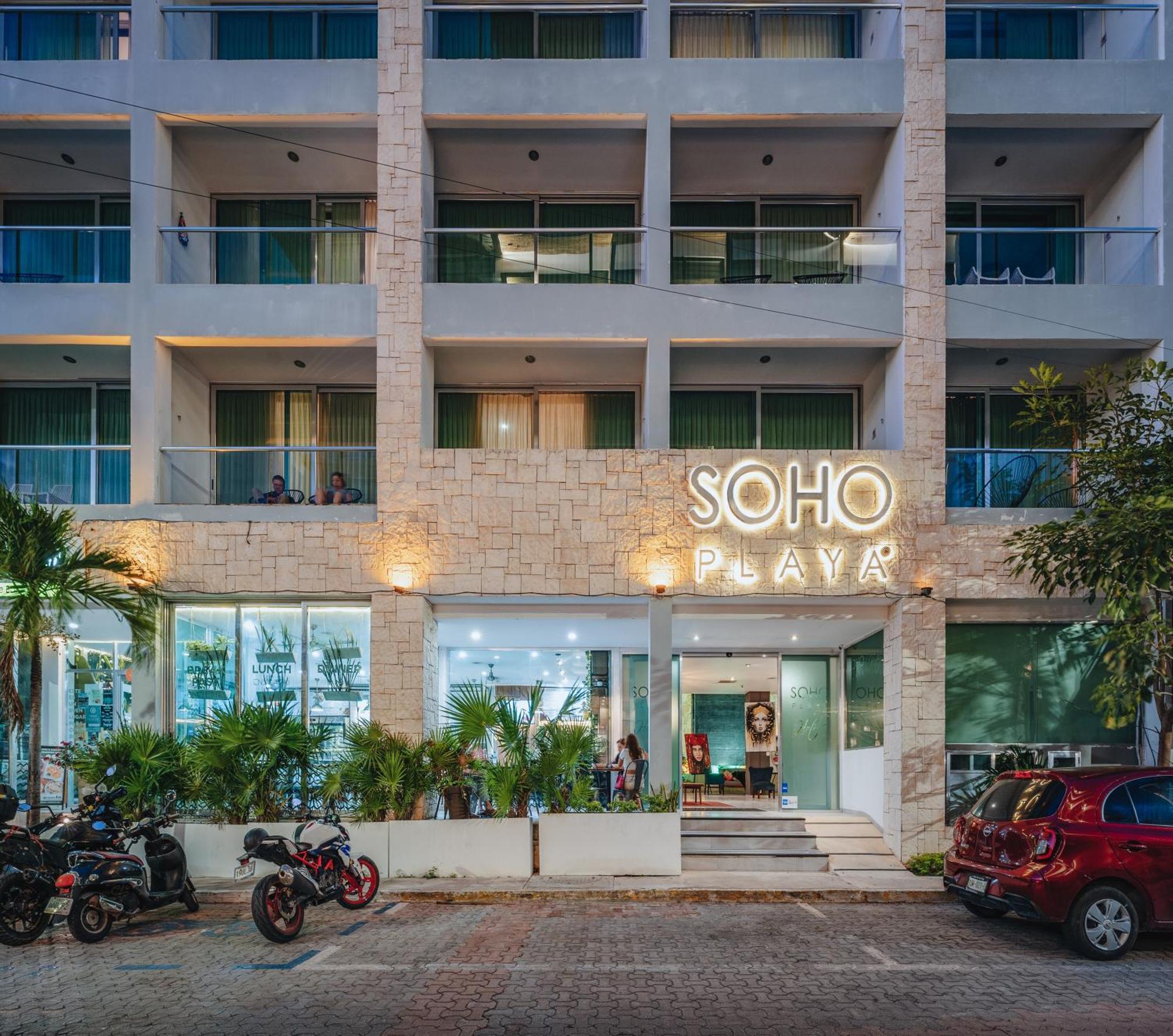 Soho Playa Hotel Плая дел Кармен Екстериор снимка